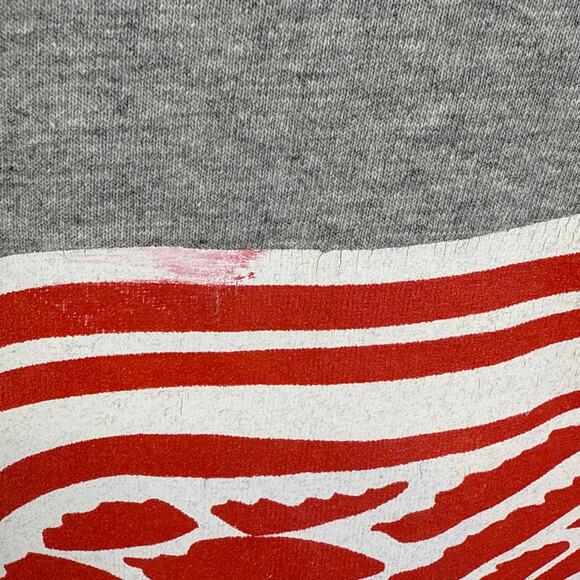 VTG Y2K Detroit Red Wings Shirt Mens XL Gray NHL Hockeytown 90s - Picture 7 of 9